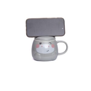 Mug Vaquita kawaii kawaii - Rosado - Cerámica 320 ml