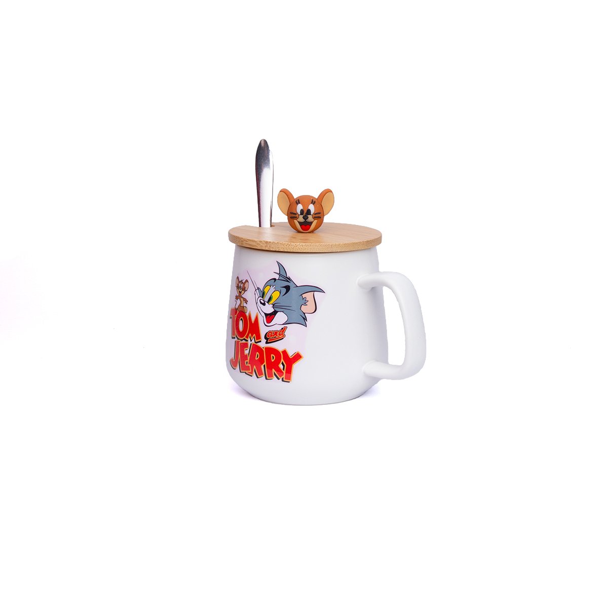 Mug Jerry de Tom y jerry Cartoon - Blanco - Cerámica 320 ml